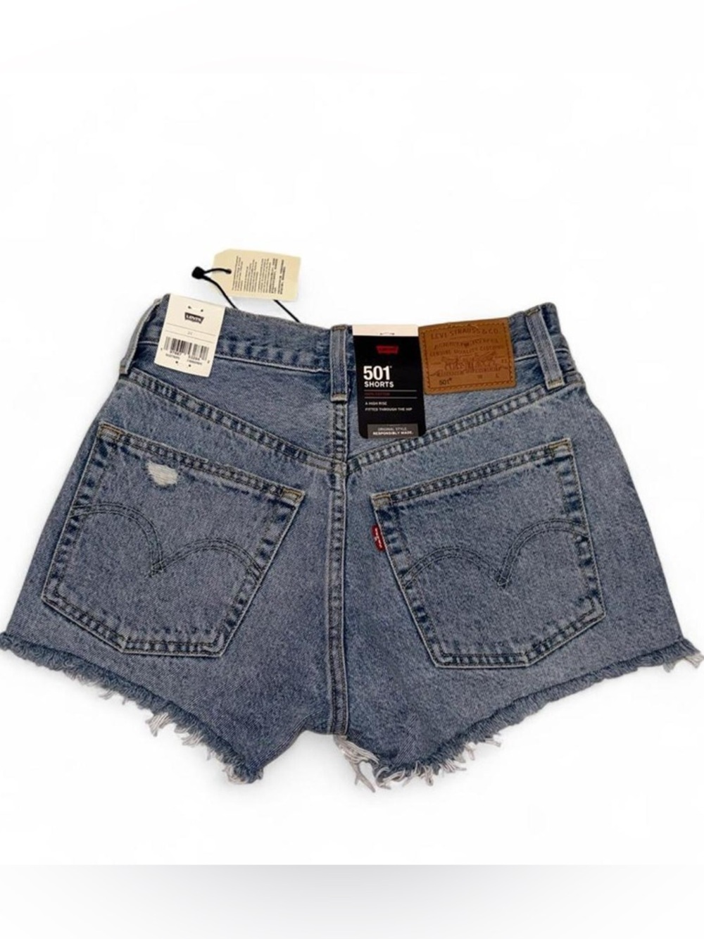 Levi's 501 Original Fit High Rise Shorts
